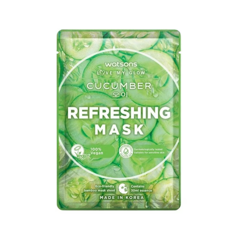 Watsons Refreshing And Moisturizing With Cucumber Extract Mask 1's