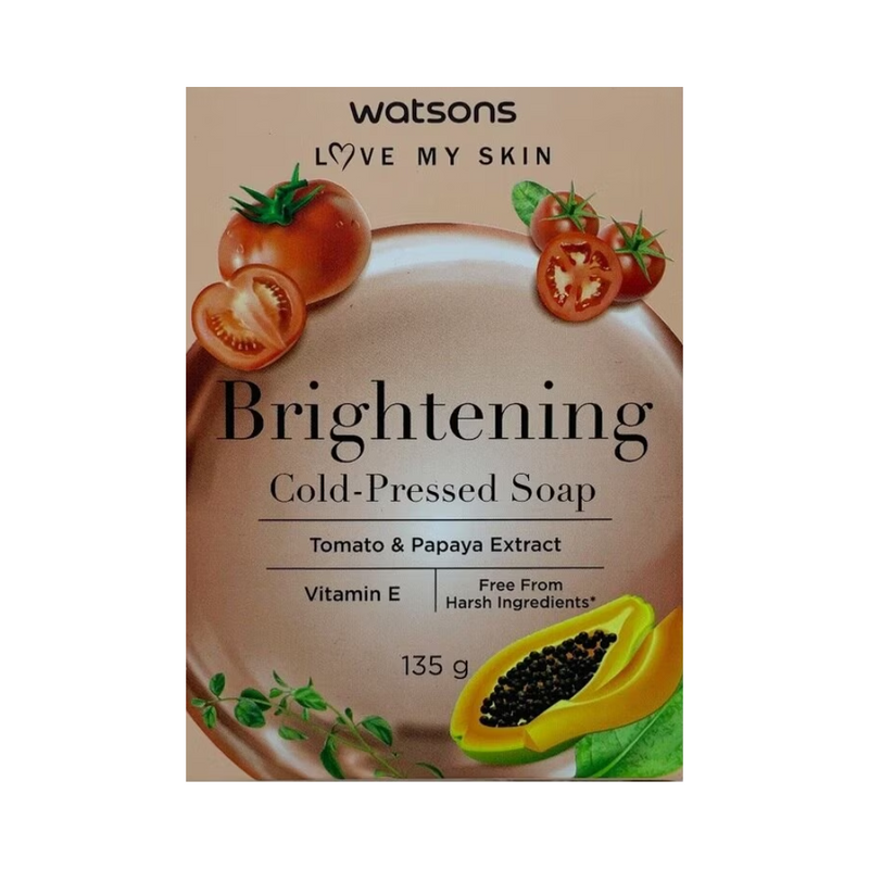 Watsons Brightening Cold Pressed Soap 135g