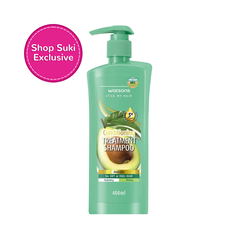 Watsons Avocado Extract Treatment Shampoo 400ml