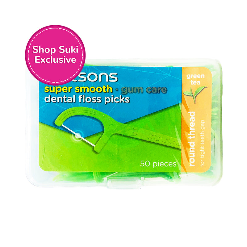 Watsons Gum Care Dental Floss Picks Super Smooth 50's