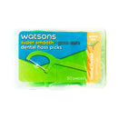 Watsons Gum Care Dental Floss Picks Super Smooth 50's