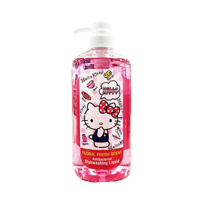 Sanrio Hello Kitty Antibacterial Dishwashing Liquid Fresh Scent 750ml