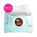 Kyowa Face And Body Wet Wipes 20 Sheets x 2's