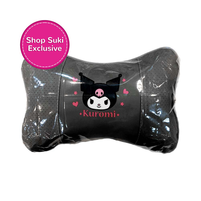 Sanrio Kuromi Car Neck Pillow Black