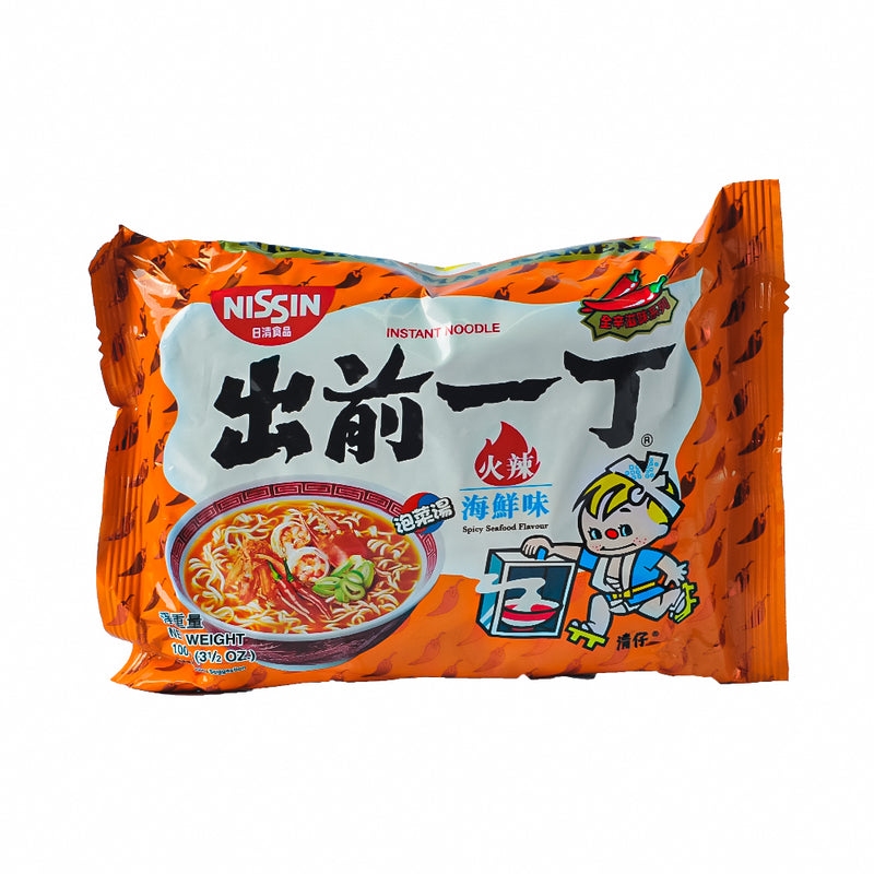 Nissin Instant Noodle Spicy Seafood 100g