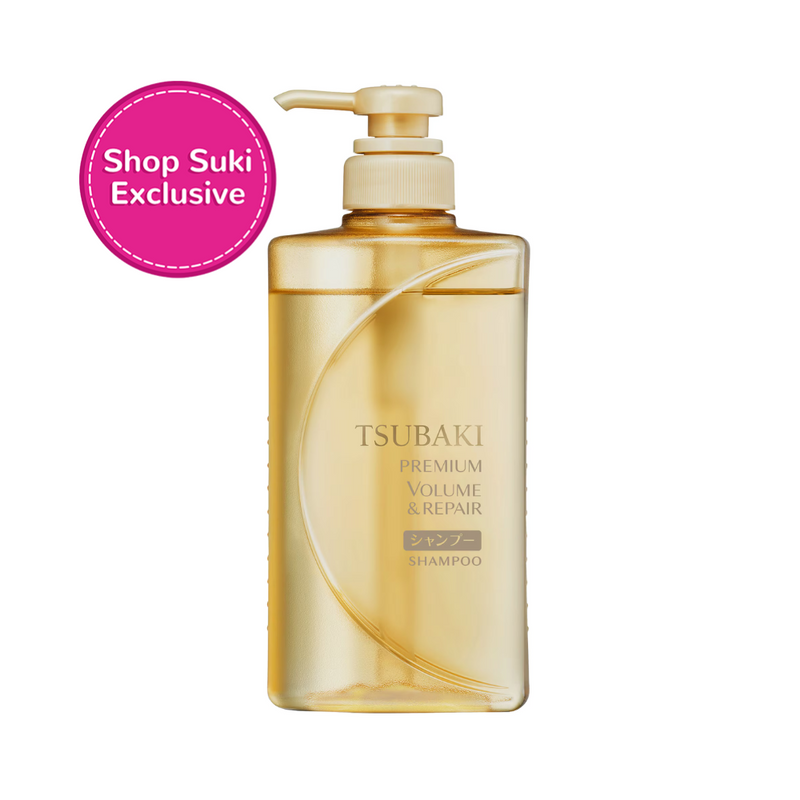 Tsubaki Premium Volume And Repair Shampoo 490ml