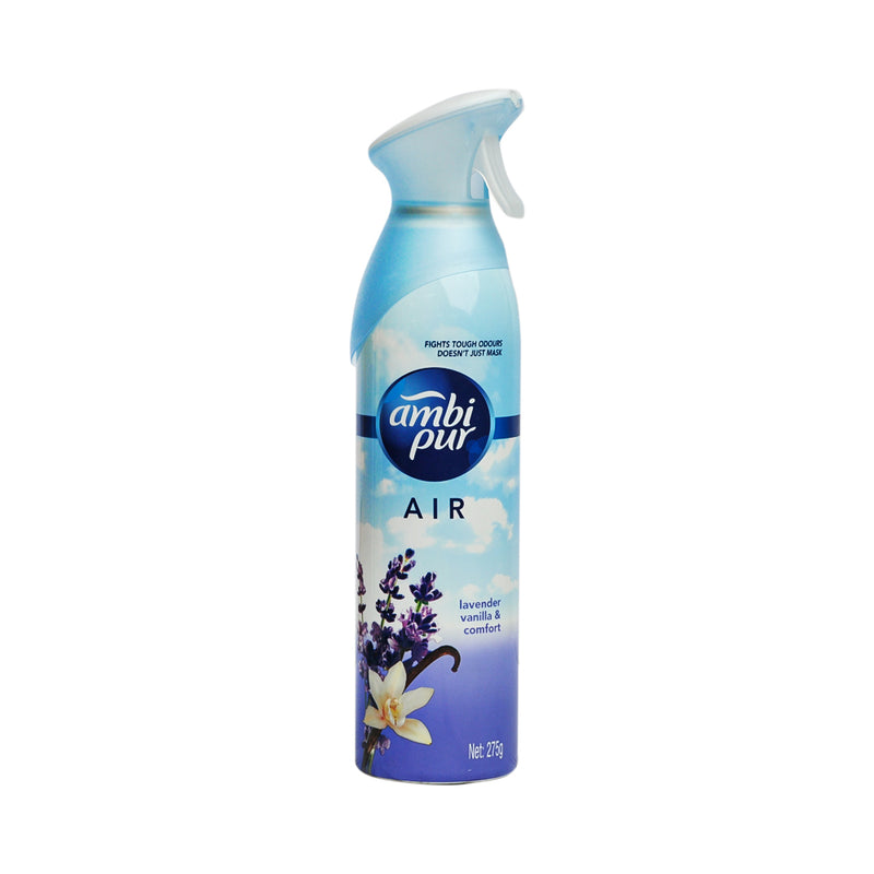 Ambi Pur Air Freshener Spray Lavender Vanilla And Comfort 275g