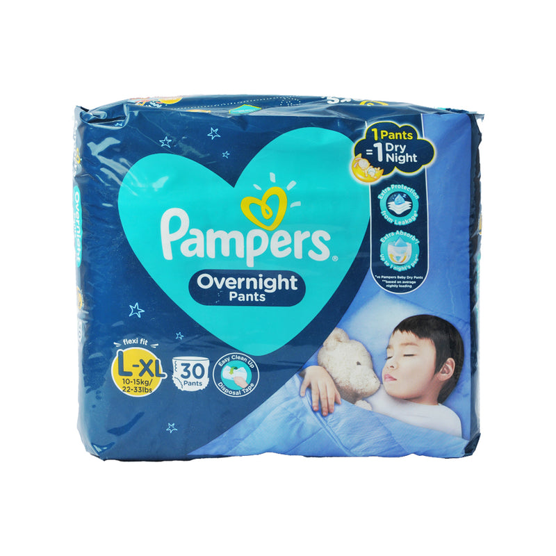 Pampers Overnight Diaper Pants Large 30's