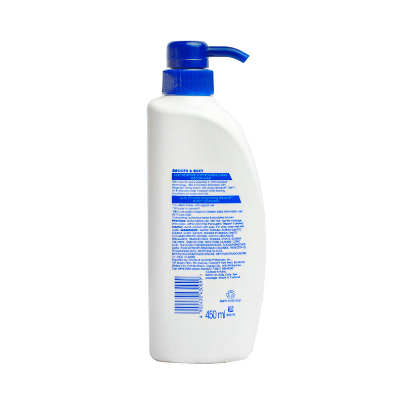 Head & Shoulders Anti-Dandruff Shampoo Smooth And Silky 450ml