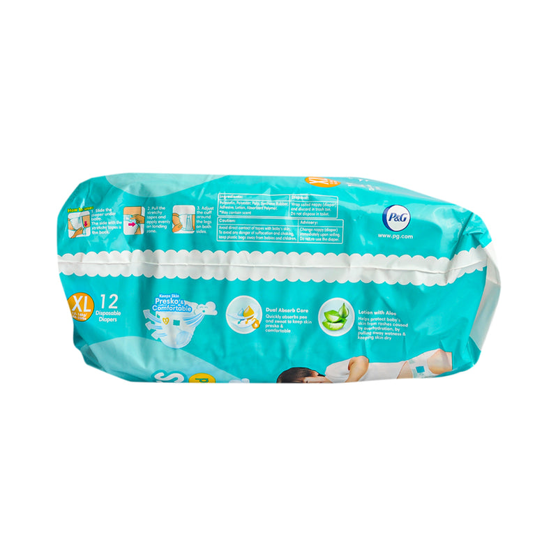 Pampers Diaper Baby-Dry Extra Large 12's