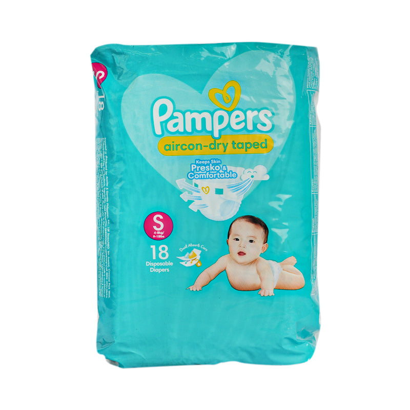 Pampers Baby Dry Diapers Small 18's