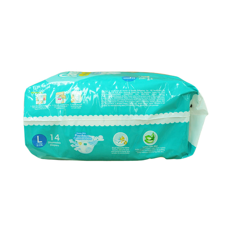 Pampers Diaper Baby-Dry Large 14's