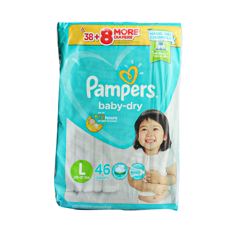 Pampers Diaper Baby-Dry Large 46's