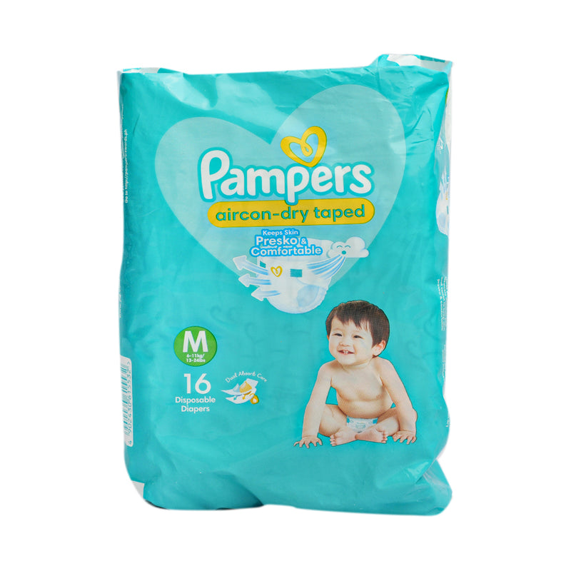 Pampers Baby Dry Diapers Medium 16's