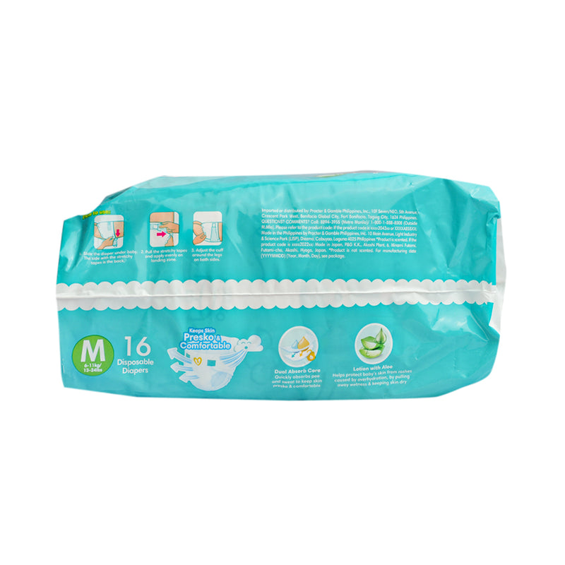 Pampers Baby Dry Diapers Medium 16's