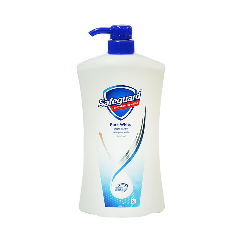 Safeguard Body Wash Pure White 1L