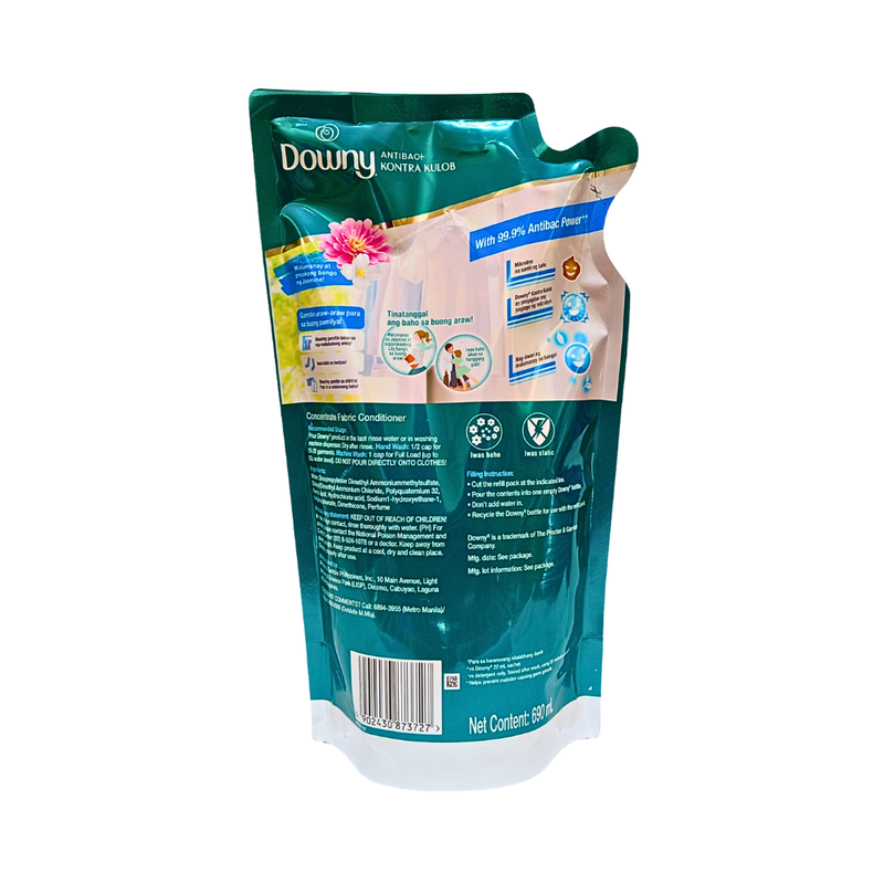 Downy Fabric Conditioner Indoor Dry Kontra Kulob Refill 690ml