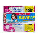 Head & Shoulders Anti-Dandruff Shampoo Smooth And Silky 12ml x 6's