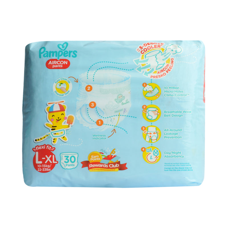 Pampers Diaper Aircon Pants Large 30's