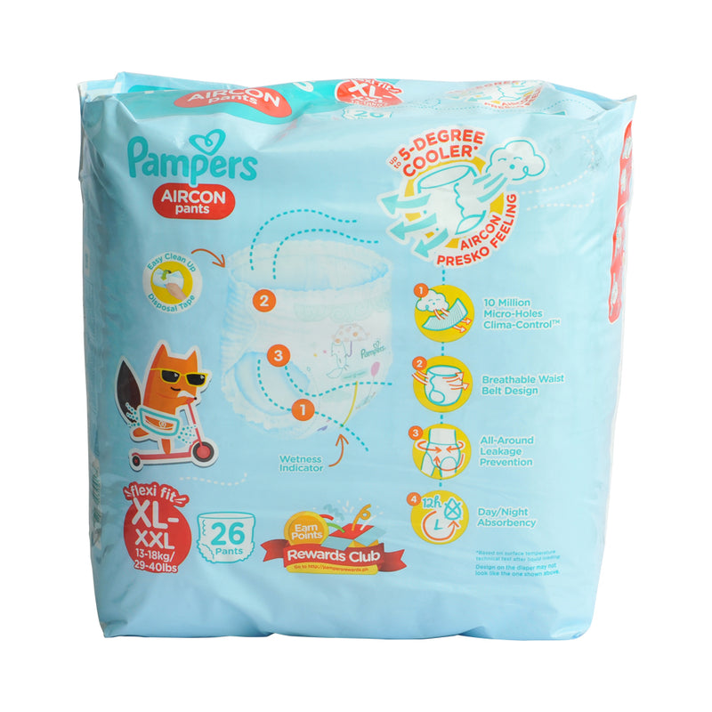 Pampers Diaper Aircon Pants XL 26's