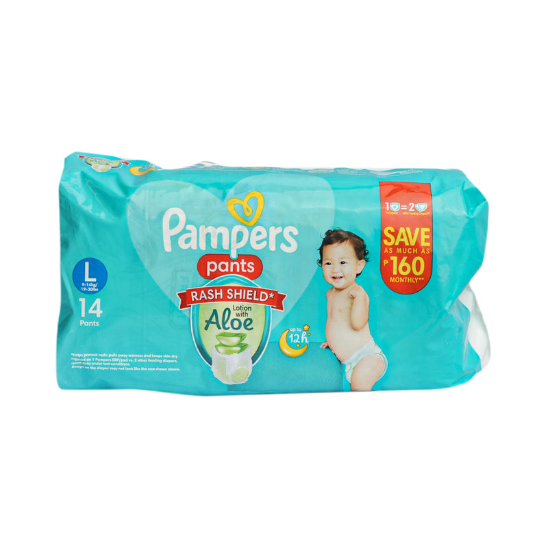 Pampers Easy Palit Pants Large 14's