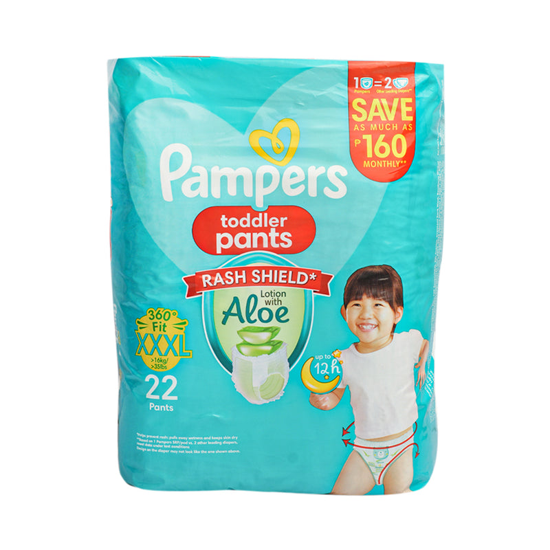 Pampers Toddler Pants XXXL 22's