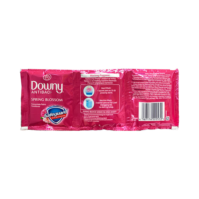 Downy Fabcon Liquid Antibac Spring Blossom Tripid Pack 66ml