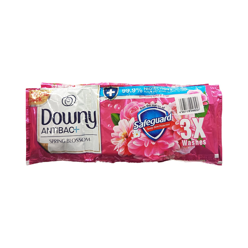 Downy Fabcon Liquid Antibac Spring Blossom Tripid Pack 66ml x 6's + 1