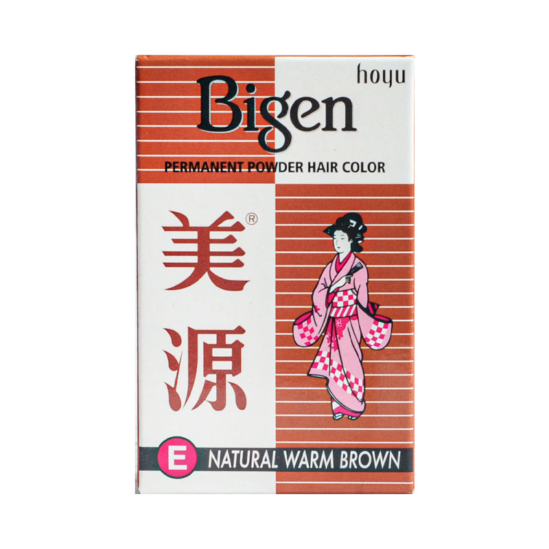 Bigen Powder Hair Dye Natural Warm Brown 6g