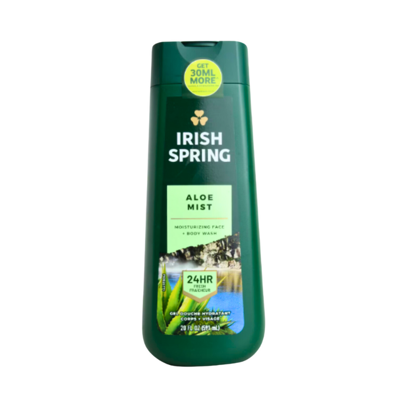 Spring Body Wash Irish Spring Aloe Mist Body Wash 591ml