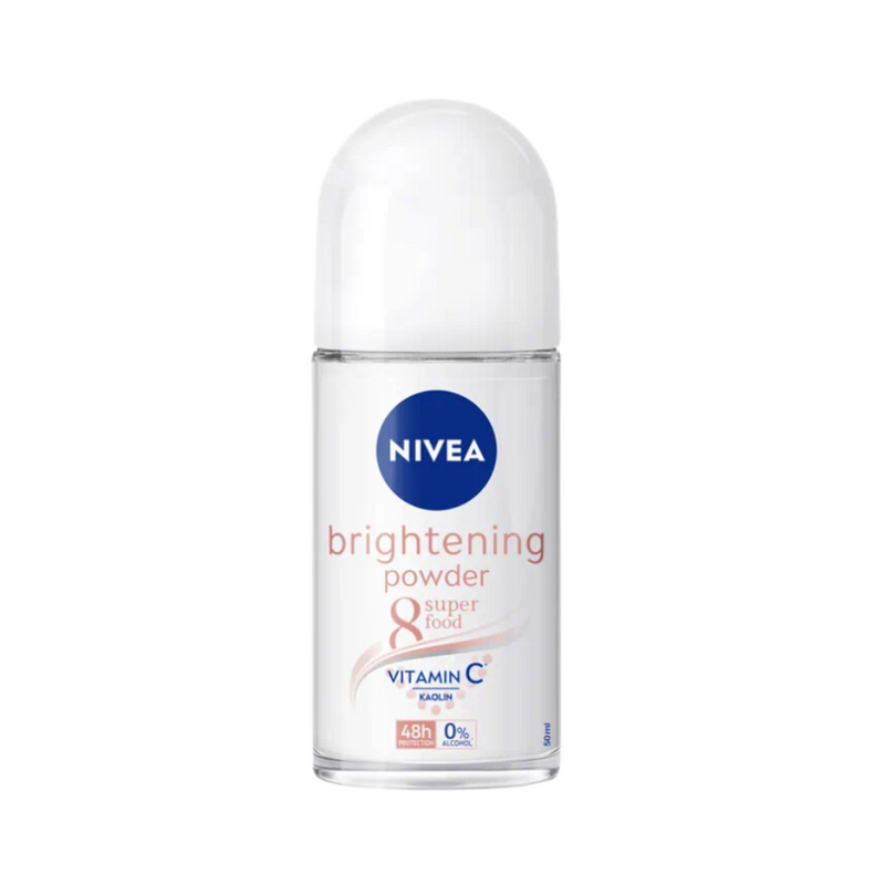 Nivea Brightening Powder Deodorant Roll On 50ml