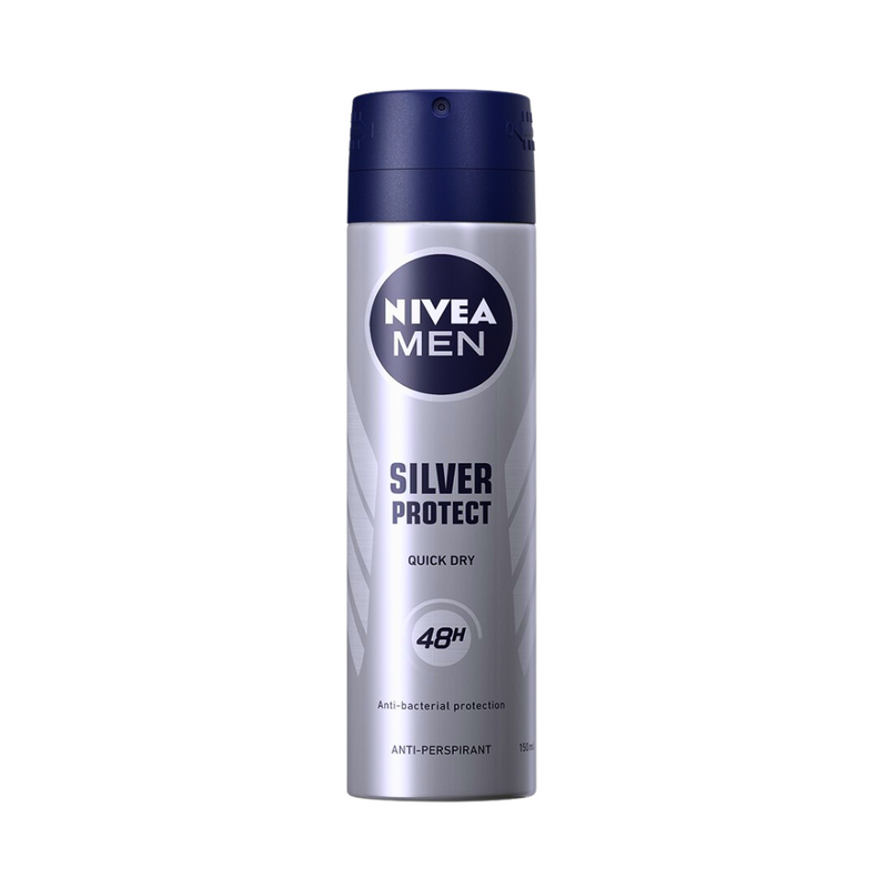 Nivea For Men Silver Protect Dynamic Power Deodorant Spray 150ml