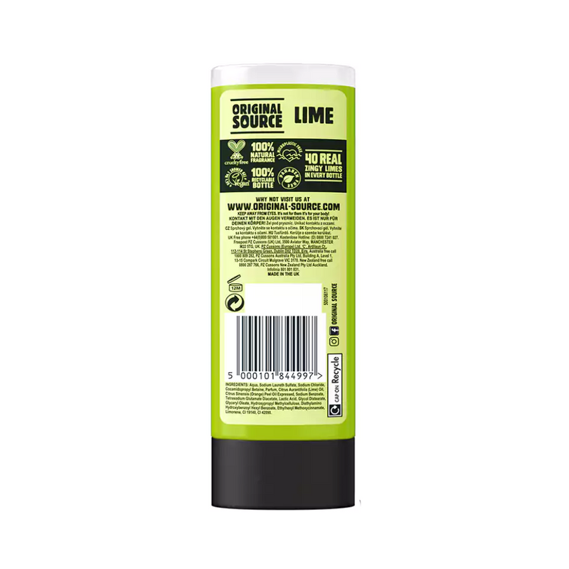 Original Source Zingy Lime Shower Gel 250ml