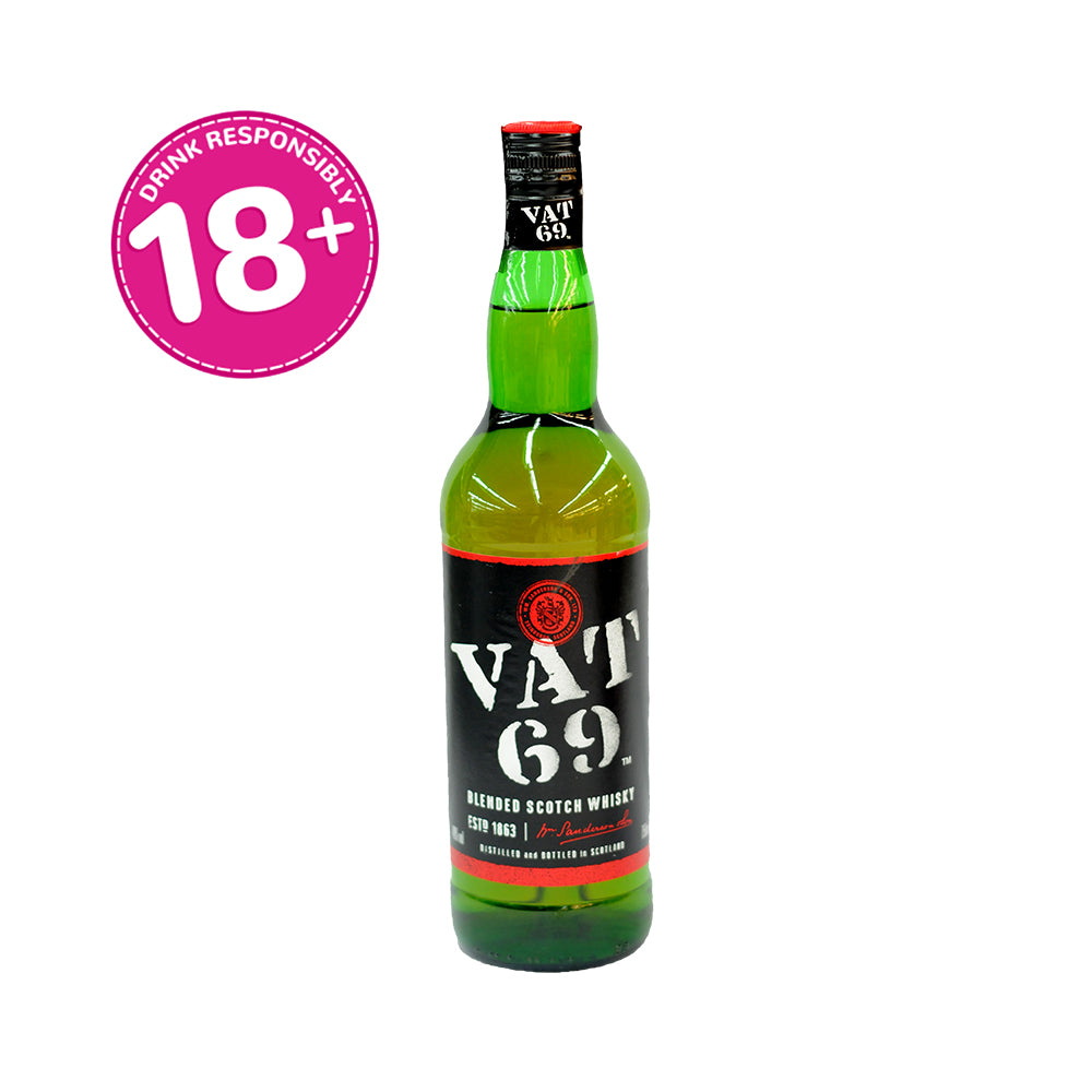 Bat 69 VAT 69 Blended Scotch Whisky 750ml