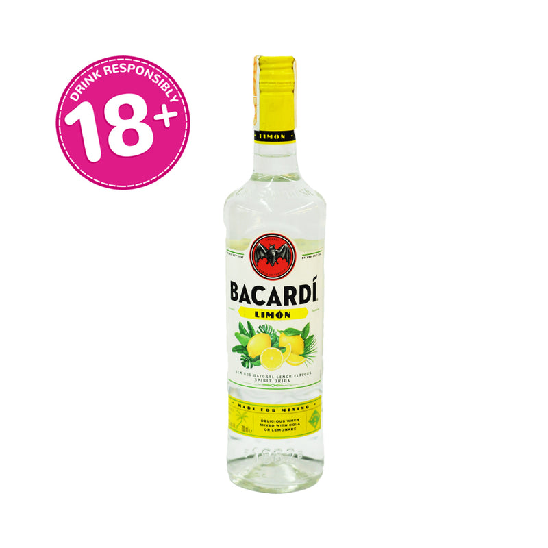 Bacardi Limon Crafted For Intense 700ml