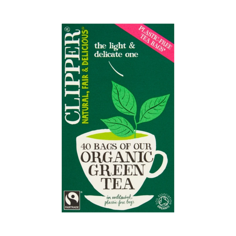 Clipper Organic Green Tea 40's