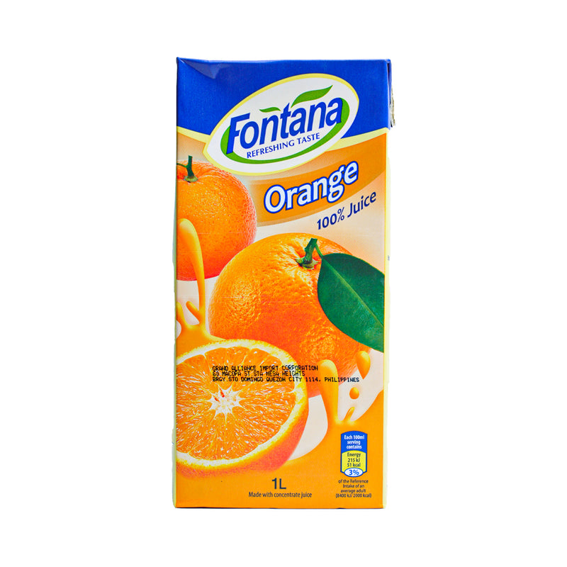 Fontana Fruit Juice Orange 1L