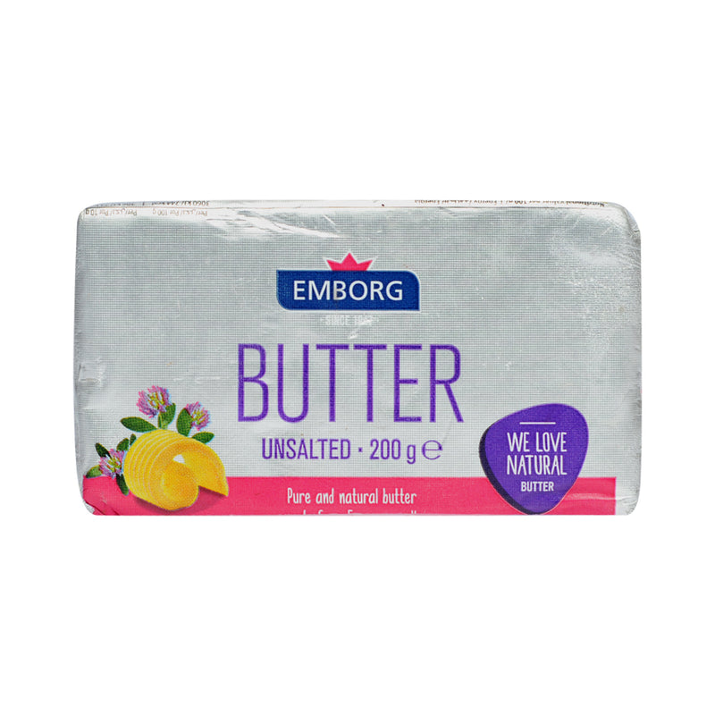 Emborg Butter And Cream Unsalted 200g