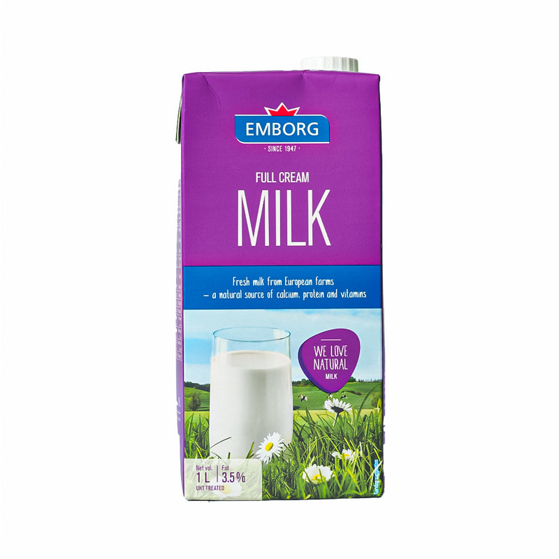 Emborg Full Cream Milk 1L