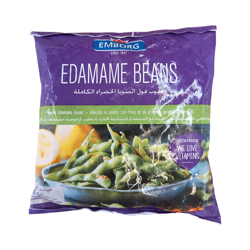 Emborg Edamame Whole Green Soybeans 400g