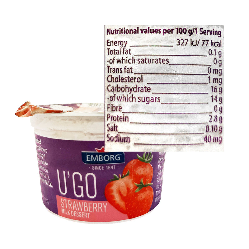 Emborg UGO Strawberry 100g