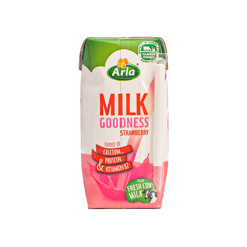 Arla Milk Goodness Strawberry 200ml