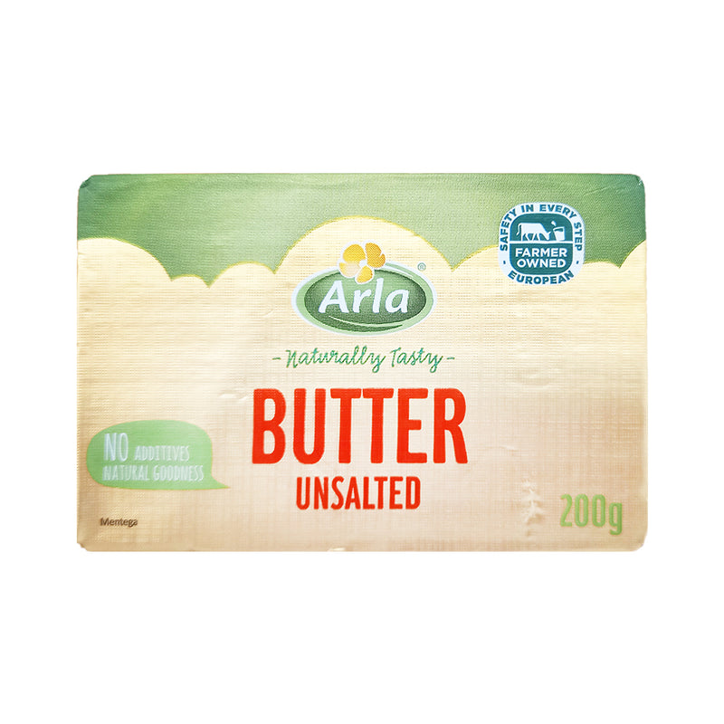 Arla Unsalted Butter 200g