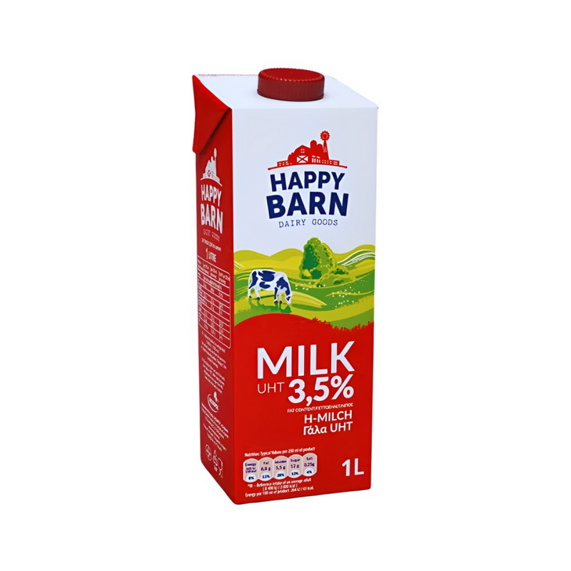 Happy Barn Dairy Goods Milk 1L