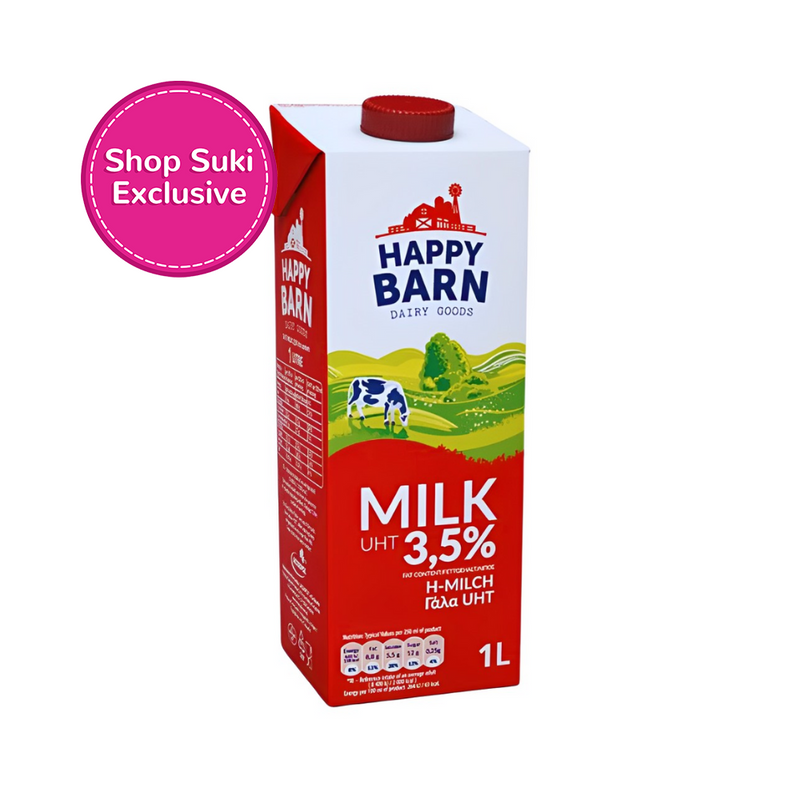 Happy Barn Dairy Goods Milk 1L