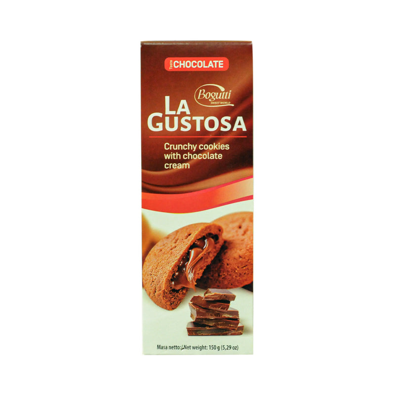 Bogutti La Gustosa Cookies With Chocolate Cream Italian Style 150g