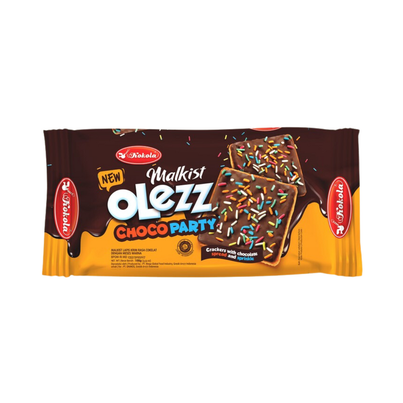 Kokola Malkist Olezz Cracker Choco Party 100g