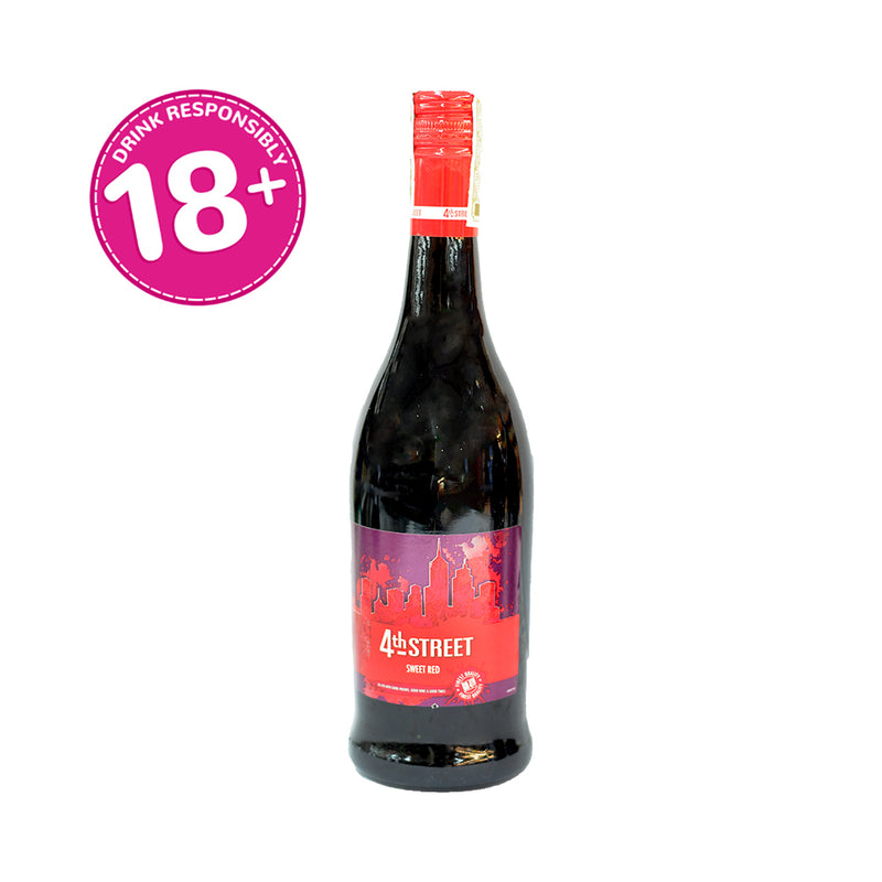 4th Street Sweet Red Wine 750ml