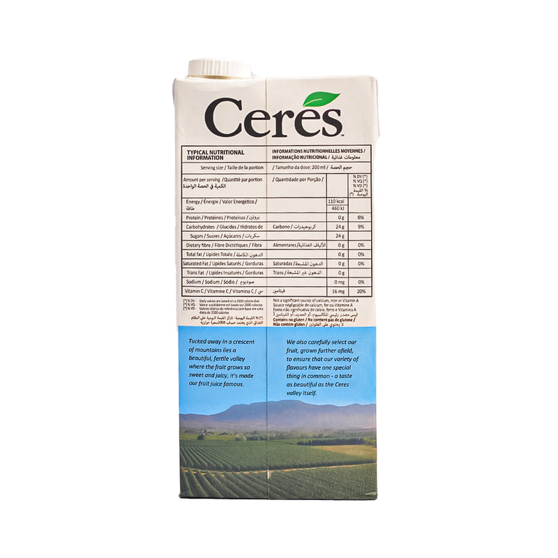 Ceres Fruit Juice Secret Of The Valley 1L