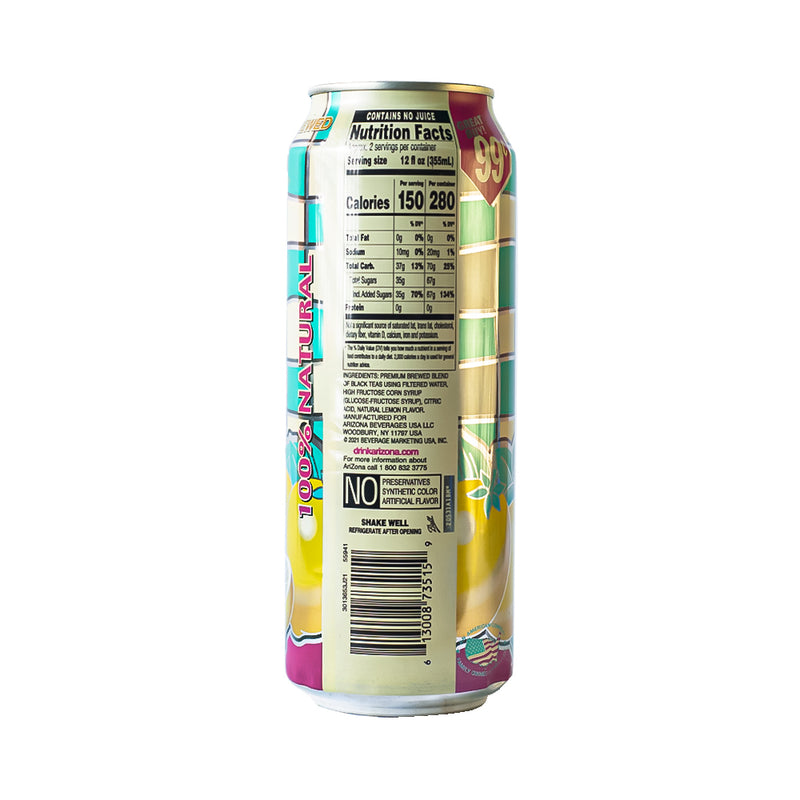 Arizona Iced Tea Lemon 650ml